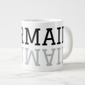 鏡マググ ジャンボコーヒーマグカップ (正面右)