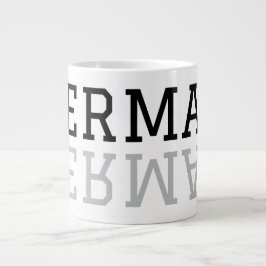 鏡マググ ジャンボコーヒーマグカップ