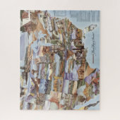 「鏡マップ·オブ·アメリカ」-自然の目印 ジグソーパズル (縦)