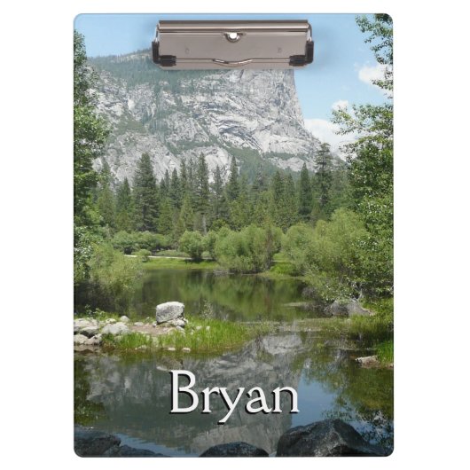 鏡レイクビューインヨセミテ国立公園 クリップボード (正面)