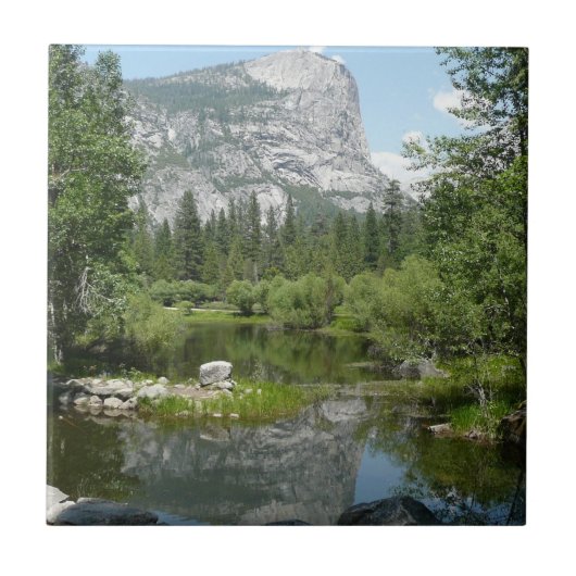 鏡レイクビューインヨセミテ国立公園 タイル (正面)