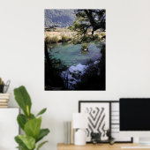 鏡レイク（ニュージーランド） ポスター (ホームオフィス)