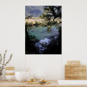 鏡レイク（ニュージーランド） ポスター (キッチン)