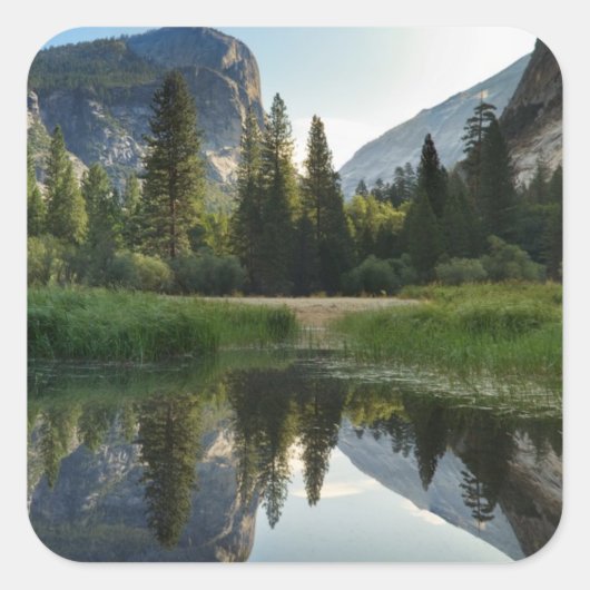 鏡レイク・ヨセミテ スクエアシール (正面)