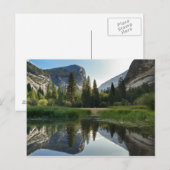 鏡レイク・ヨセミテ ポストカード (正面/裏面)