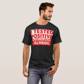 鏡作前向き家の試素晴らし験 Tシャツ (正面フル)