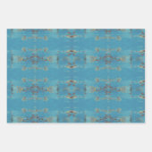 鏡像化された母なる自然の芸術 ラッピングペーパーシート (正面)