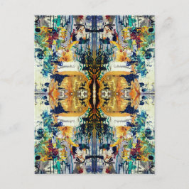 鏡像化された精神。サイズ ポストカード