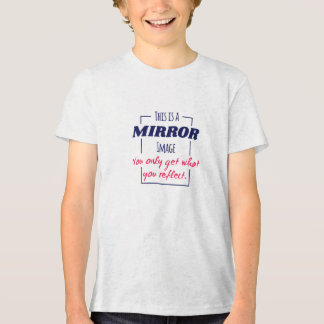 鏡像思考 モチベーションデザイン トライブレンドTシャツ