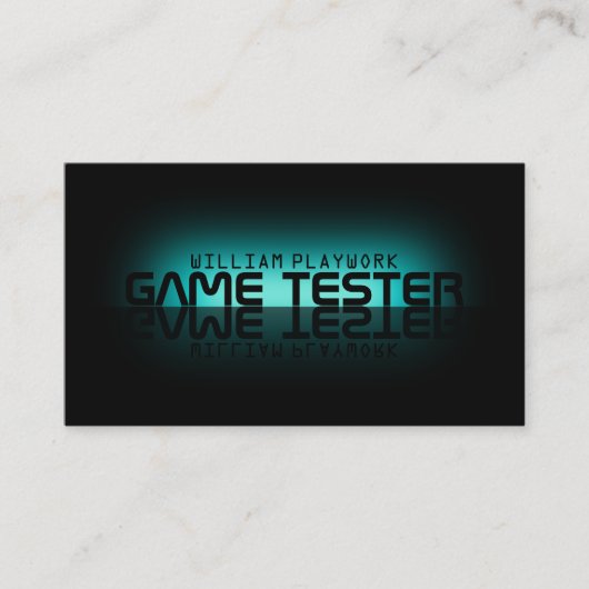 鏡効モダン果  名刺 (正面)