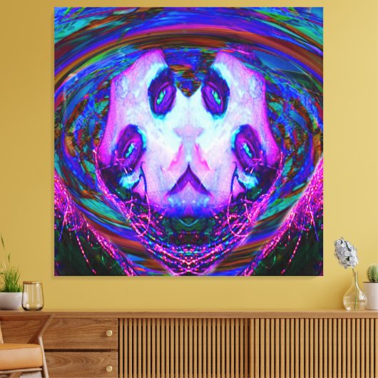 鏡反射 キャンバスプリント (インサイチュ (リビング))