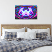 鏡反射 キャンバスプリント (インサイチュ (寝室))