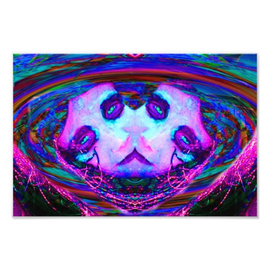 鏡反射 フォトプリント            (正面)