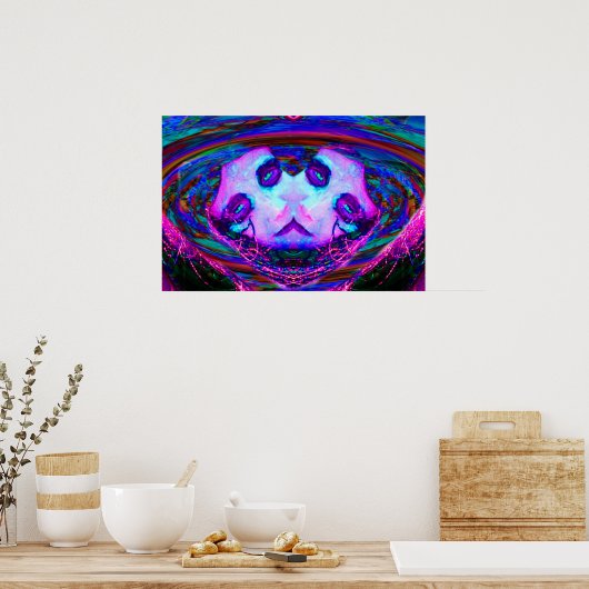 鏡反射 ポスター (キッチン)