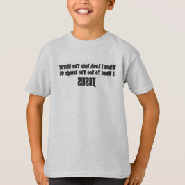 鏡反射Tシャツ Tシャツ