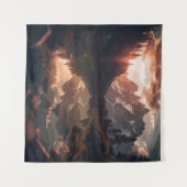 鏡山脈 タペストリー (正面(横))