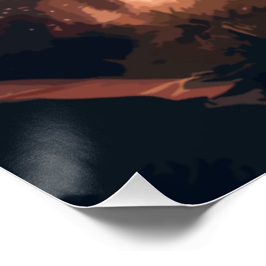 鏡山脈 ポスター (コーナー)