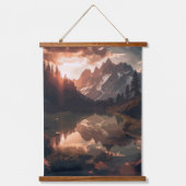 鏡山脈 吊り下げ型タペストリー (正面)