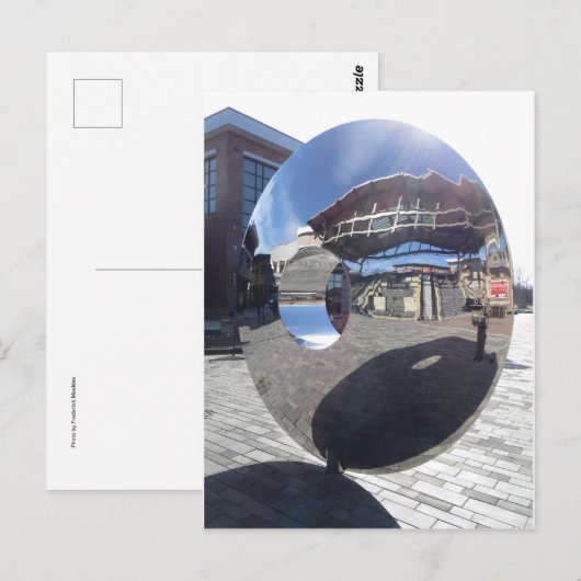 鏡彫刻 ポストカード (正面/裏面)