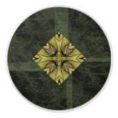 鏡模様のセラミックノブ セラミックノブ (正面)