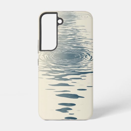 鏡水反射電話ケース SAMSUNG GALAXYケース (裏面)