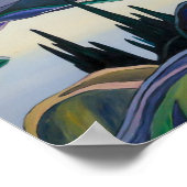 鏡湖 |フランクリン・カーミカエル | ポスター (角)