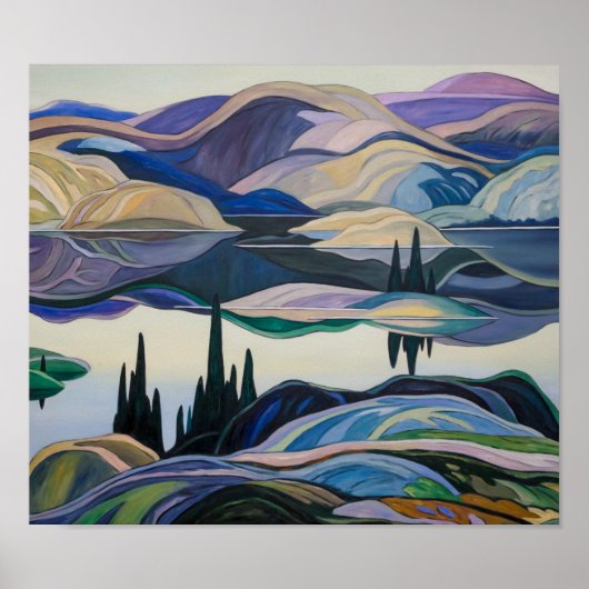 鏡湖 |フランクリン・カーミカエル | ポスター (正面)