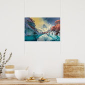 鏡湖 ポスター (キッチン)