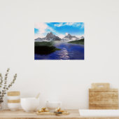 鏡湖 ポスター (キッチン)