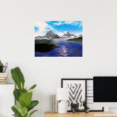 鏡湖 ポスター (ホームオフィス)