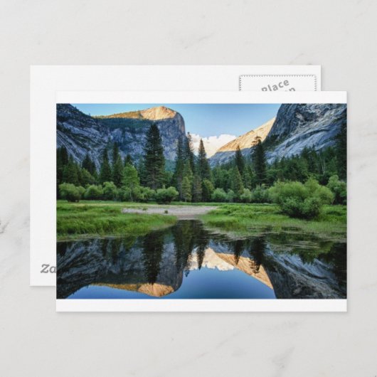 鏡湖 ポストカード (正面/裏面)