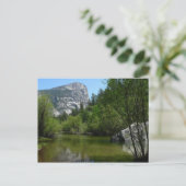 鏡湖Iヨセミテ国立公園 ポストカード (スタンド正面)