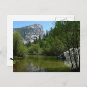 鏡湖Iヨセミテ国立公園 ポストカード (正面/裏面)