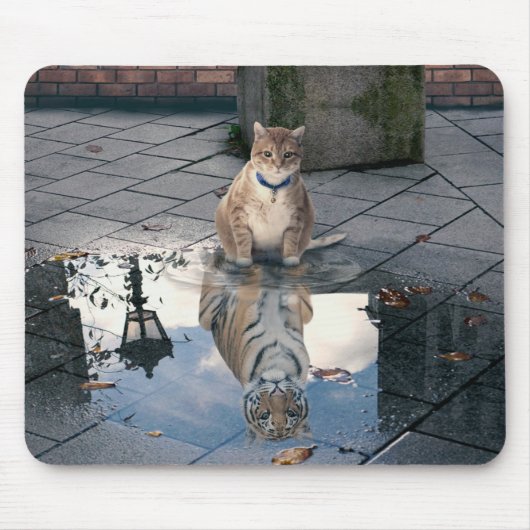 鏡猫 マウスパッド (正面)