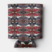 鏡画像の繰り返し形状を生成，白 缶クーラー (正面)