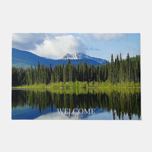 鏡画像 ドアマット (正面)