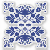 鏡自然 シール (正面)