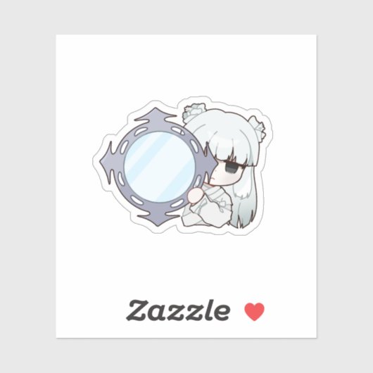 ⪩鏡自由ステッ⪨カー シール (シート)