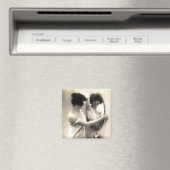 鏡鏡ヴィンテージEroticaプレコードピンアップガール マグネット (インサイチュ (食洗機))