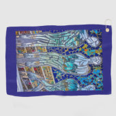 鏡鏡教えて… ゴルフタオル (横)