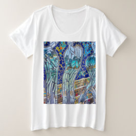 鏡鏡教えて… プラスサイズTシャツ