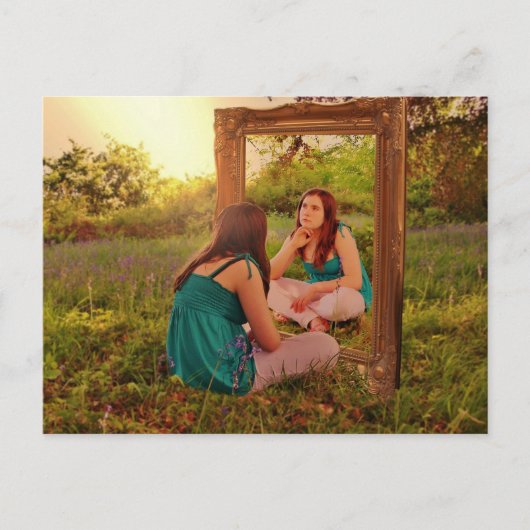 鏡鏡.. ポストカード (正面)