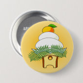 鏡餅 缶バッジ (正面&裏面)