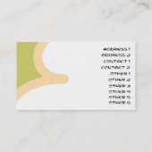 鏡餅(kagami mochi) 名刺 (裏面)