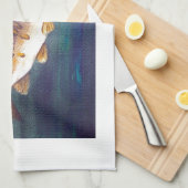 鏡鯉 キッチンタオル (四つ折り)