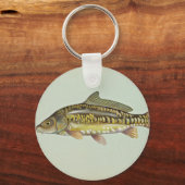 鏡鯉 キーホルダー (正面)