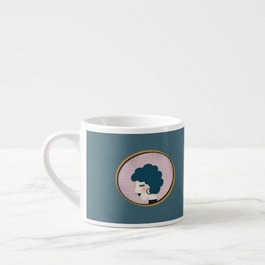 鏡 エスプレッソカップ (左)