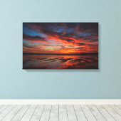 鏡 キャンバスプリント (インサイチュ (ウッドフロア))