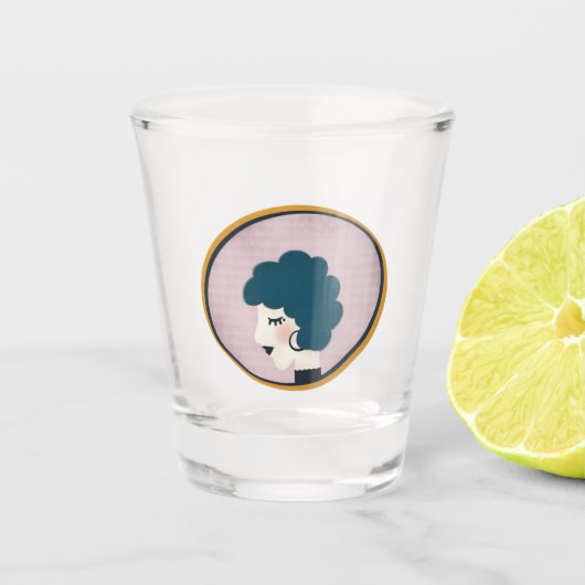 鏡 ショットグラス (正面)