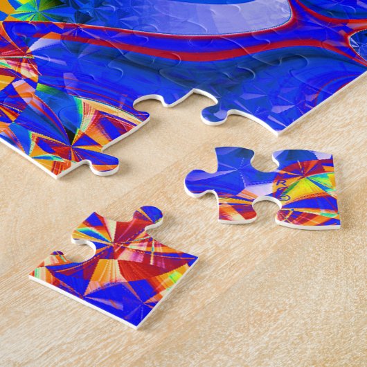 鏡... ジグソーパズル (側面)